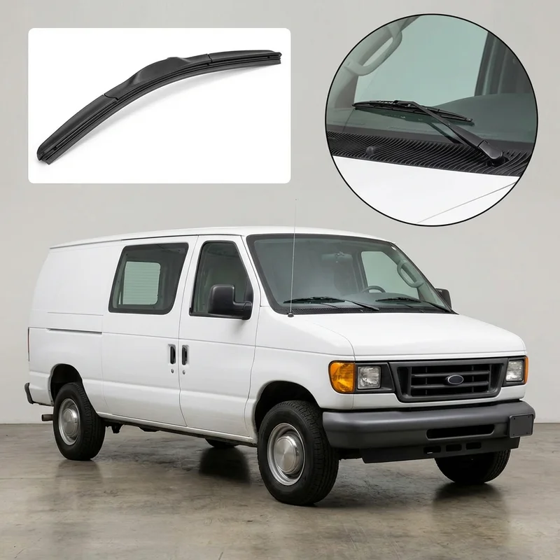 Driver Side Wiper Blade for Ford E-350 Econoline (1975 - 2008) - 1